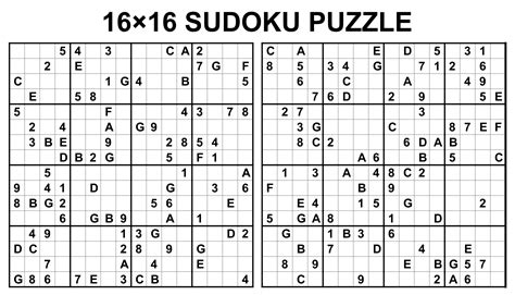 e-sudoku zoom|Sudoku 16x16 zoom